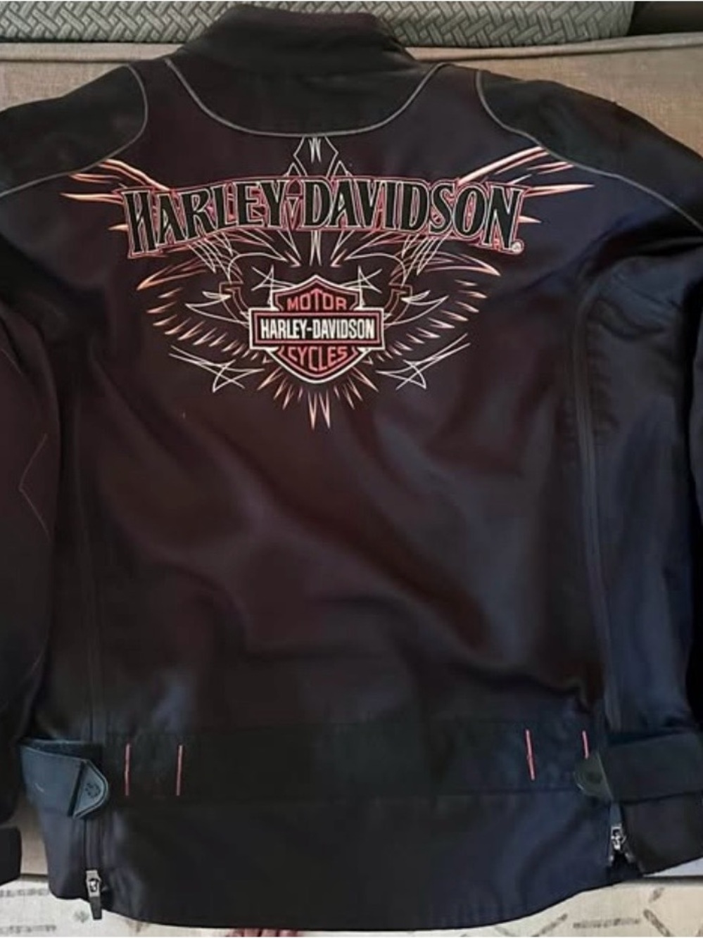 Harley-Davidson Fireball Switchback Motorcycle Riding Jacket - Picture 2 of 5